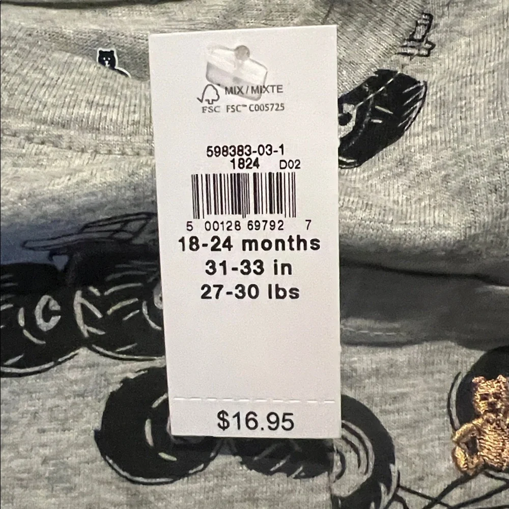 GAP Baby Cotton Matching Set - 18-24 months - NWT - Picture 3 of 4